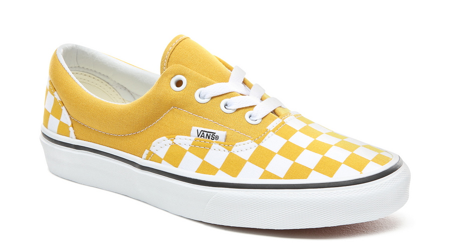 Vans checkerboard 2025 era yellow